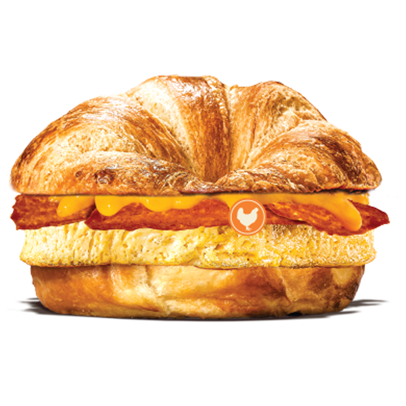 BURGER KING® Chicken Strips Croissan'wich® with Egg